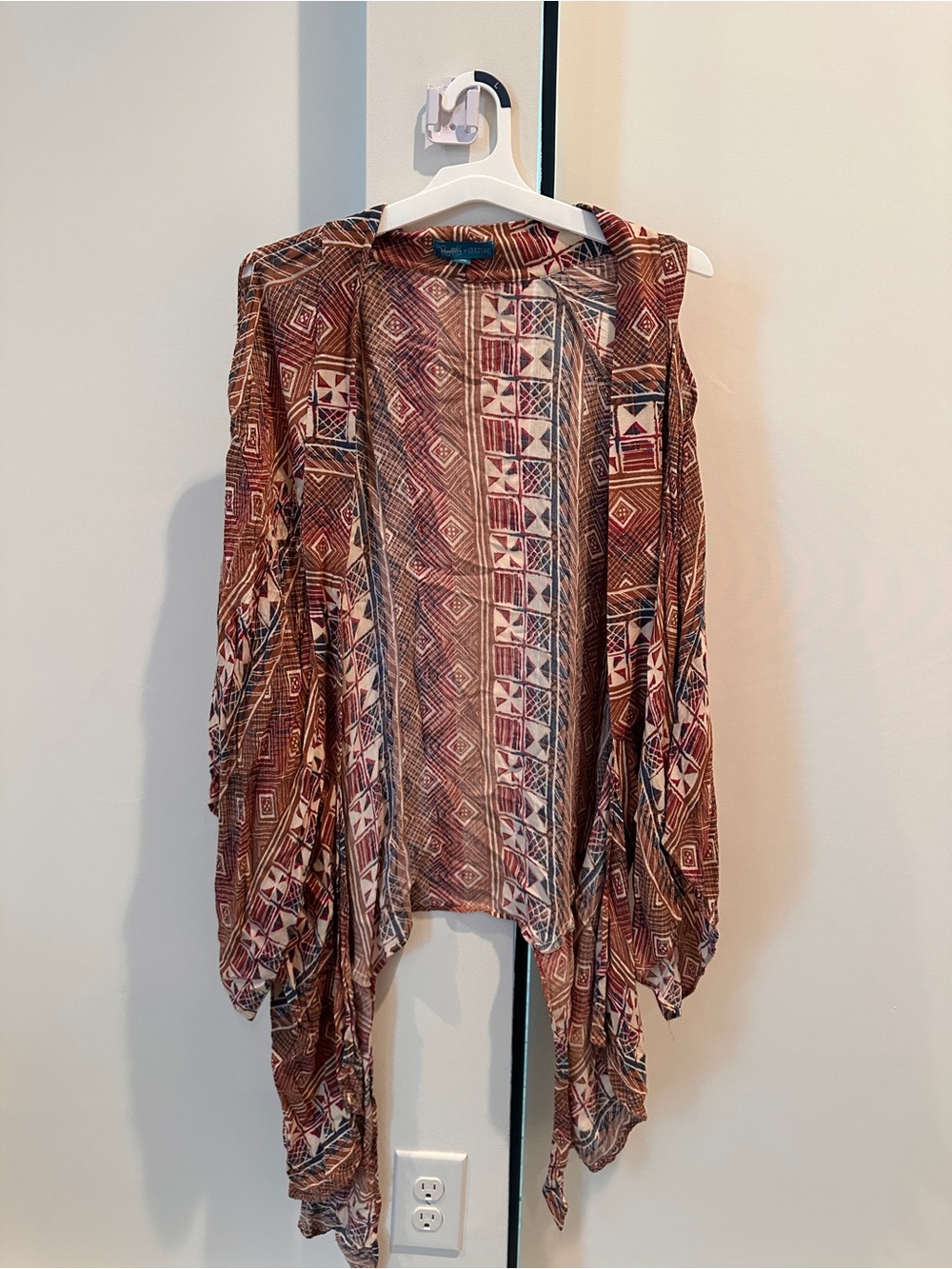 Daughters of Culture Open Front Kimono Cardigan